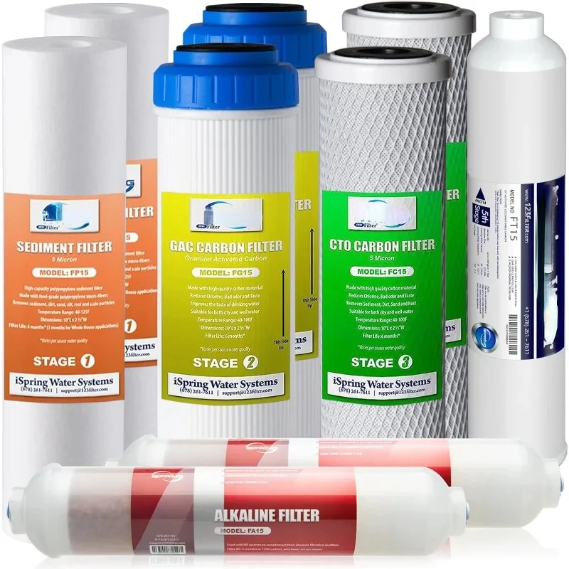 

F9K 1-Year Reverse Osmosis Water Filters Replacement Cartridge Pack