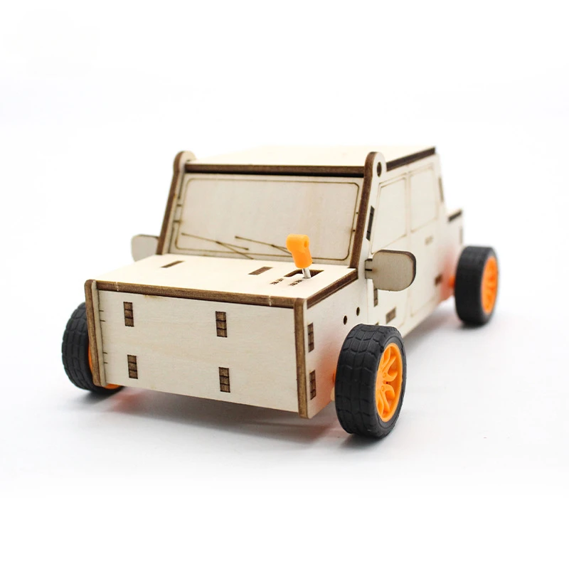 Gear Shift Car No.2 DIY Variable Speed Four-wheel Drive Car Technology Small Production Science Experiment Toy
