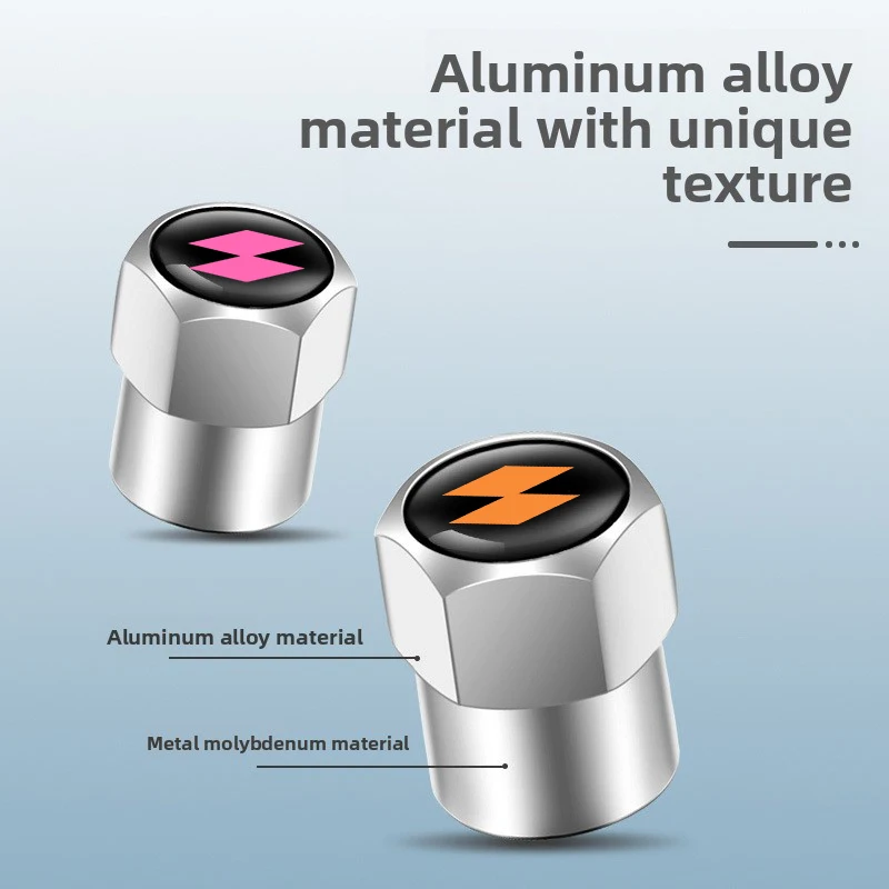 Car Wheel Tire Rim Valves Cap Logo Cover Stickers For Renault Duster Captur Clio Logan Megane 1 2 3 Koleos Scenic Zoe Arkana
