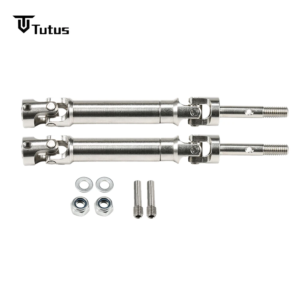 

2 шт. задние приводные валы CVD U-образный карданный вал из нержавеющей стали для радиоуправляемого автомобиля Traxxas Slash/Stampede/Hoss/Rustler VXL 4X4 4WD