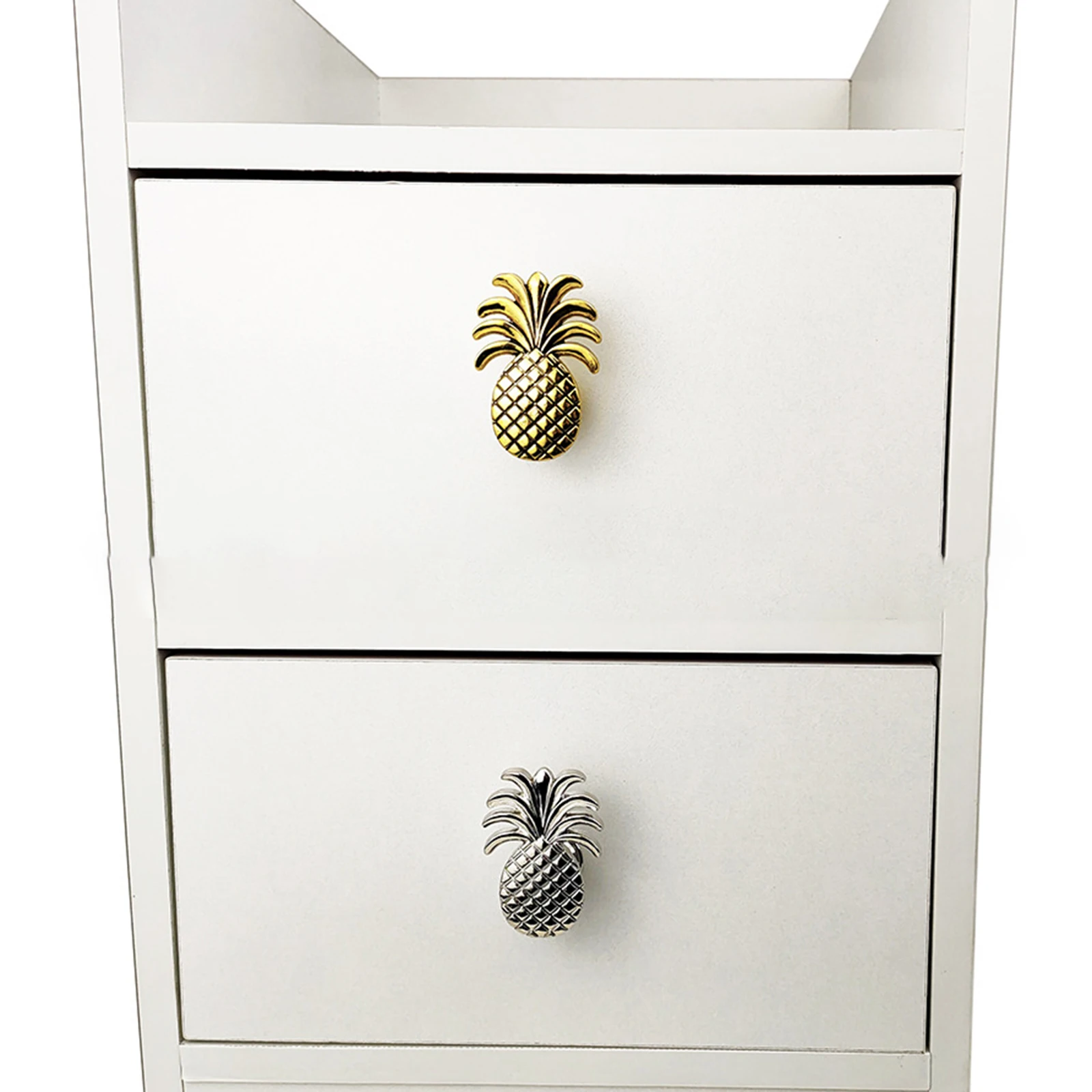 Pineapple Shape Cupboard Handle Wardrobe Knob Zinc Alloy Furniture Door Knobs Handles Cabinet Drawer Knobs Door Pulls Hardware