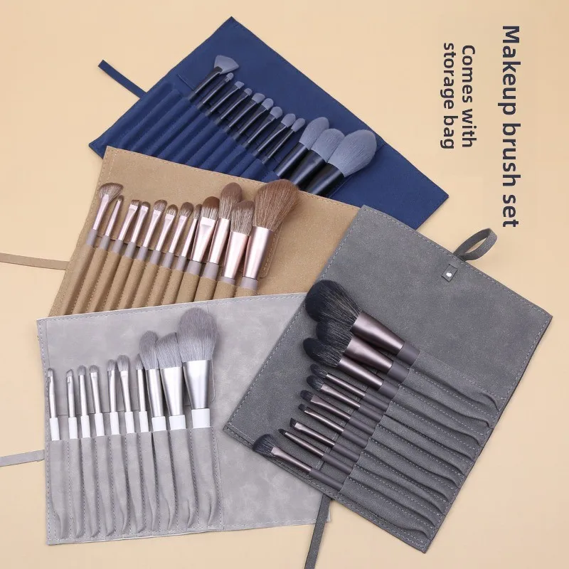 2026年新作メイクブラシセット滄州アイシャドウファンデーションメイクアップパウダーブラッシャー12本木製ハンドル付きメイク道具一式