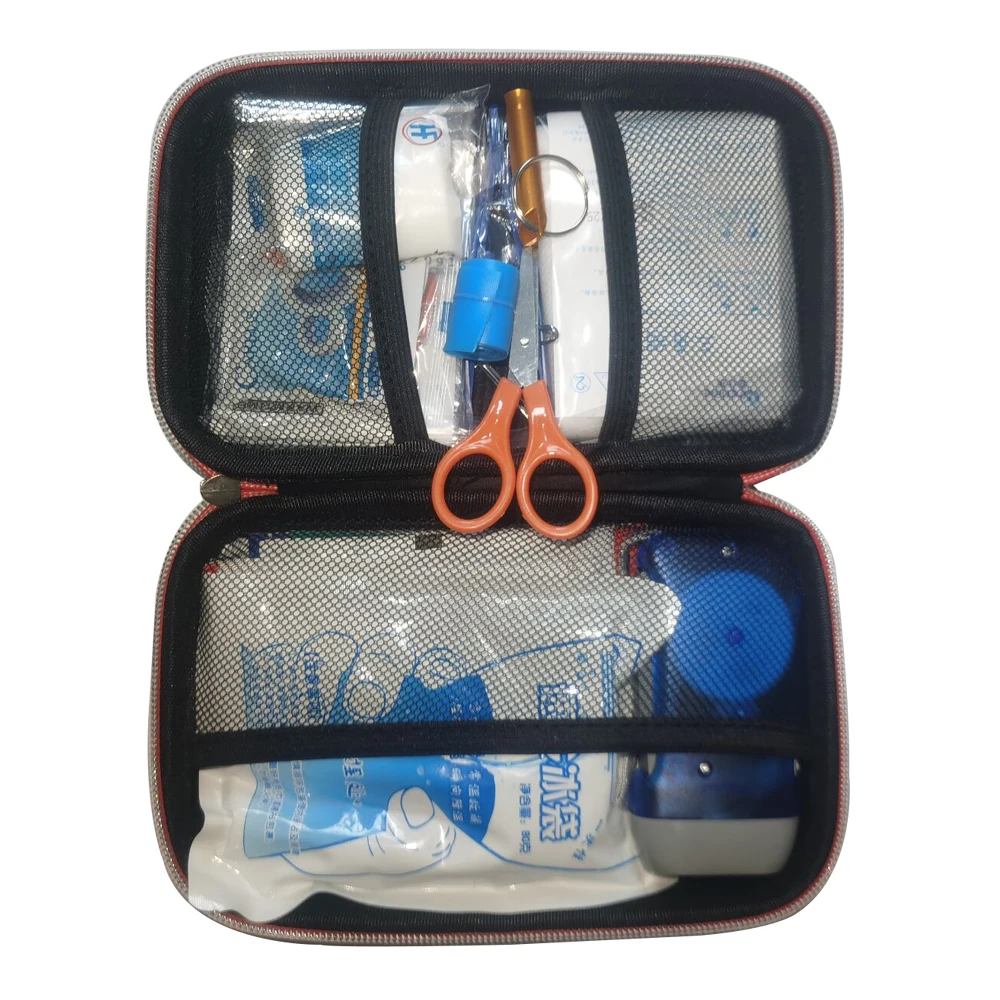 

Car emergency EVA First Aid Kit Trauma hemostasis scald treatment sprain fixation protective items for car rescue