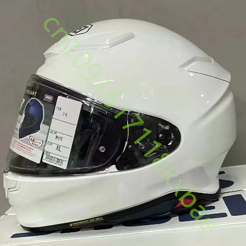 

SHOEI Z8 RF-1400 NXR 2 PROLOGUE Bright White Full Face Helmet,For Road Motorcycle and Racing Protection Helmet,Capacete