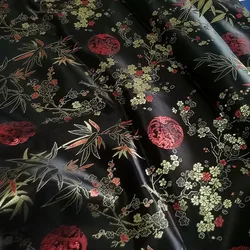 Black Metallic Jacquard Brocade Fabric,3D jacquard yarn dyed fabric for clothing,bedding,bag,curtainck