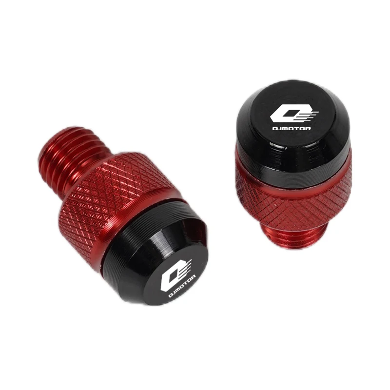 ل Qjmotor Srt Srk Srv 250 300 550 650 800 S Qj 500S 300S اكسسوارات دراجة نارية CNC مرآة ثقب المقابس مسامير البراغي غطاء قبعات #4