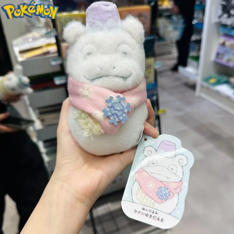 

Лидер продаж PokéMon Let's Build A Snowman плюшевый набор Пикачу Slowpoke Snorlax кукла модный коллекционный орнамент идеальный праздничный подарок