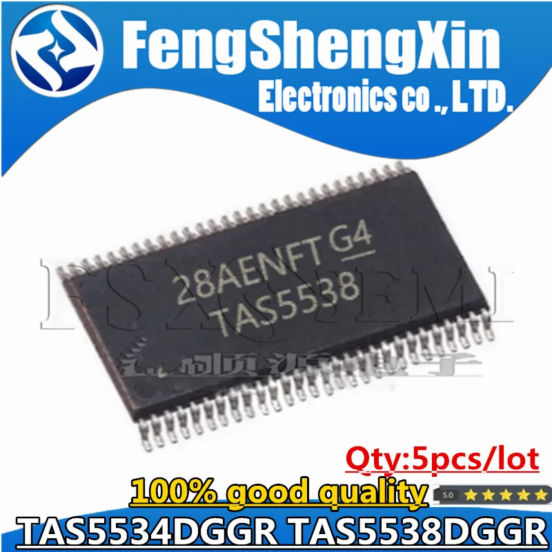 

5pcs TAS5534DGGR TAS5538DGGR TAS5534TAS5538 TSSOP56 Chips