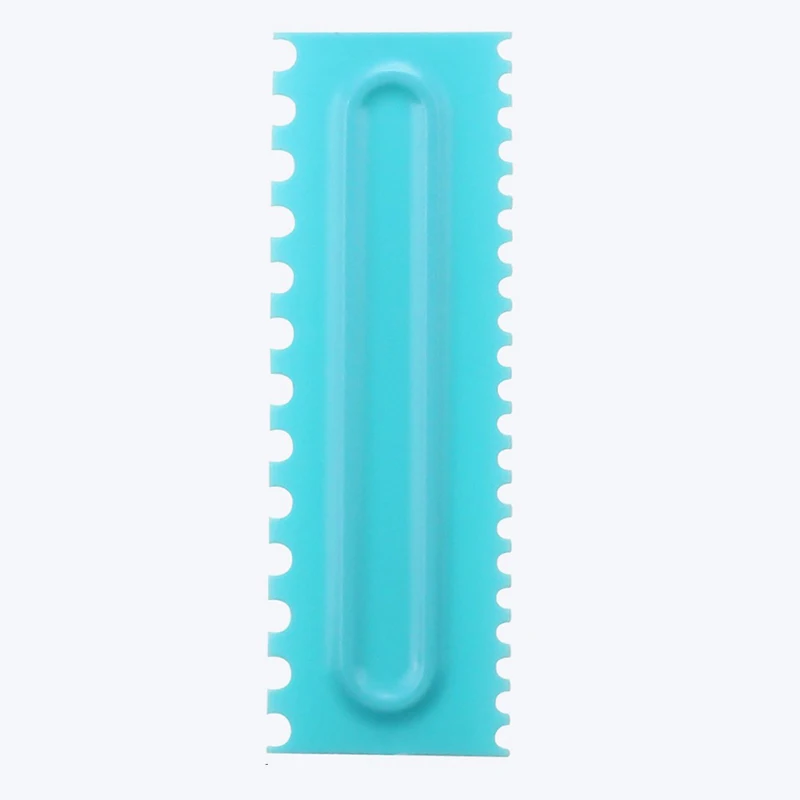 16 Flip Cake Pattern Buttercream Scraper Cake Surround Top Buttercream Decorating Scraper Tools Food Grade Plastic Kitchenware