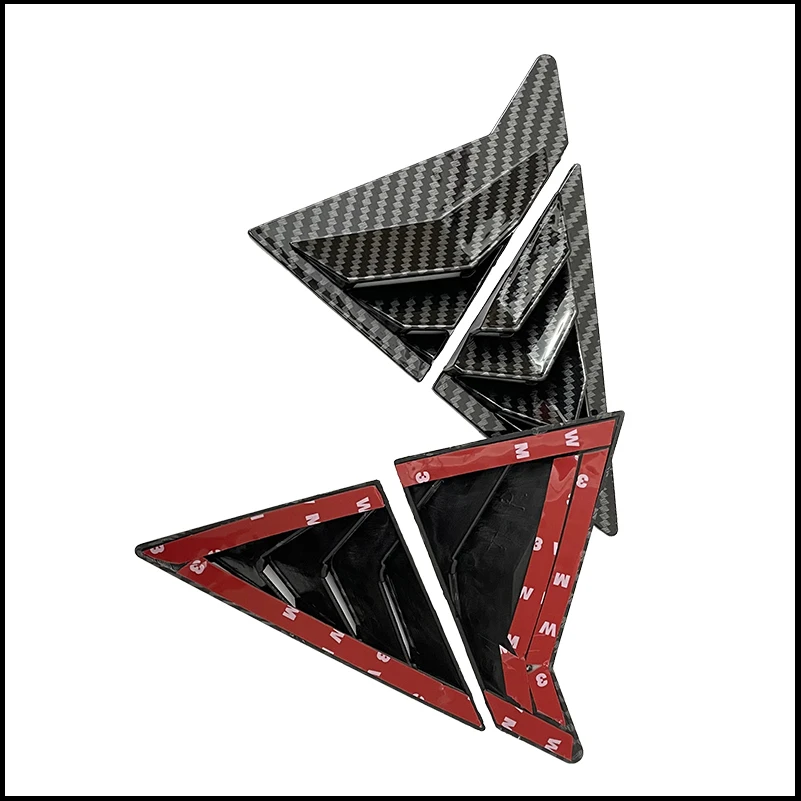 

Car Styling For Hyundai Elantra Avante Sedan 2011-2015 Rear Window Shutter Louver Vent Cover Trim Decorative Auto Accessories