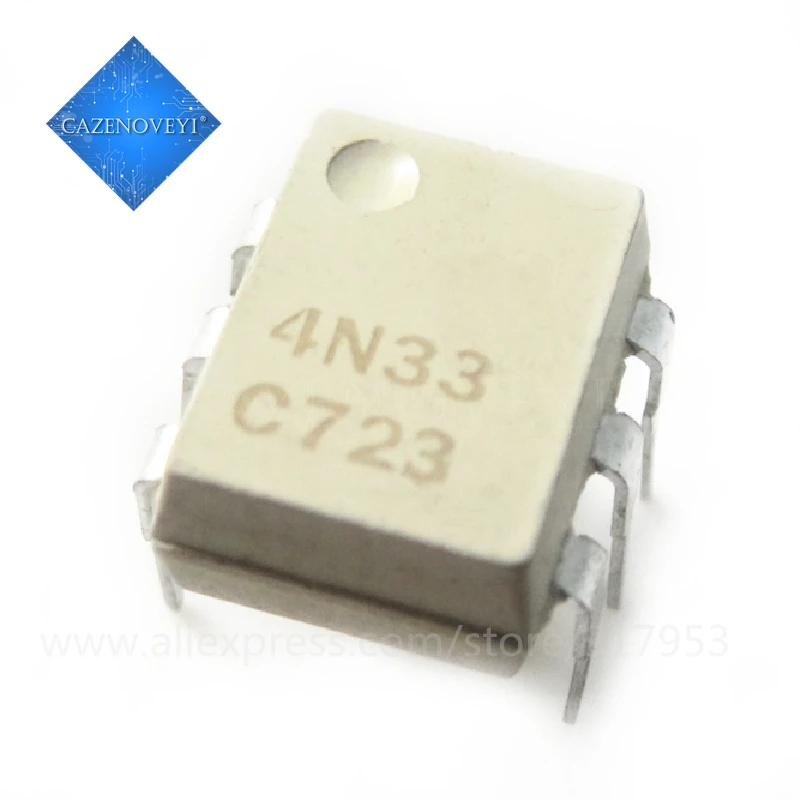 10pcs/lot 4N40 4N39 4N38 4N37 4N36 4N35 4N33 4N32 4N27 4N28 DIP-6 IC Optocoupler New Original In Stock