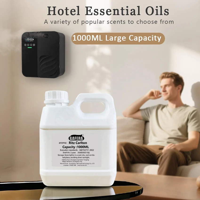 1000ml large bottle Hilton perfume oil, suitable for all waterless aroma diffusers - inspired by star-rated hotel scents