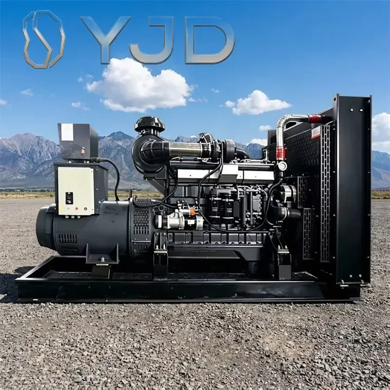 YJD Weichai High-Power Three-Phase 200/500kw Open Frame Generator Set 380v Diesel Large Generator