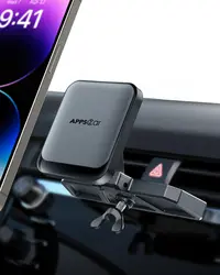 APPS2Car for Magsafe CD Phone Holder for Car Magnetic Phone Holder for Car with Official Magsafe Case IPhone 15-12 Series