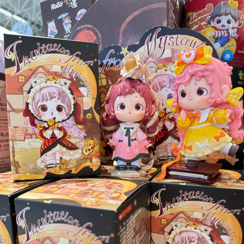 

Приглашение Furfur от Mysteryland, модель из ПВХ, игрушки, слепая коробка, милое изысканное украшение для рабочего стола, милая праздничная коллекция рождественских подарков