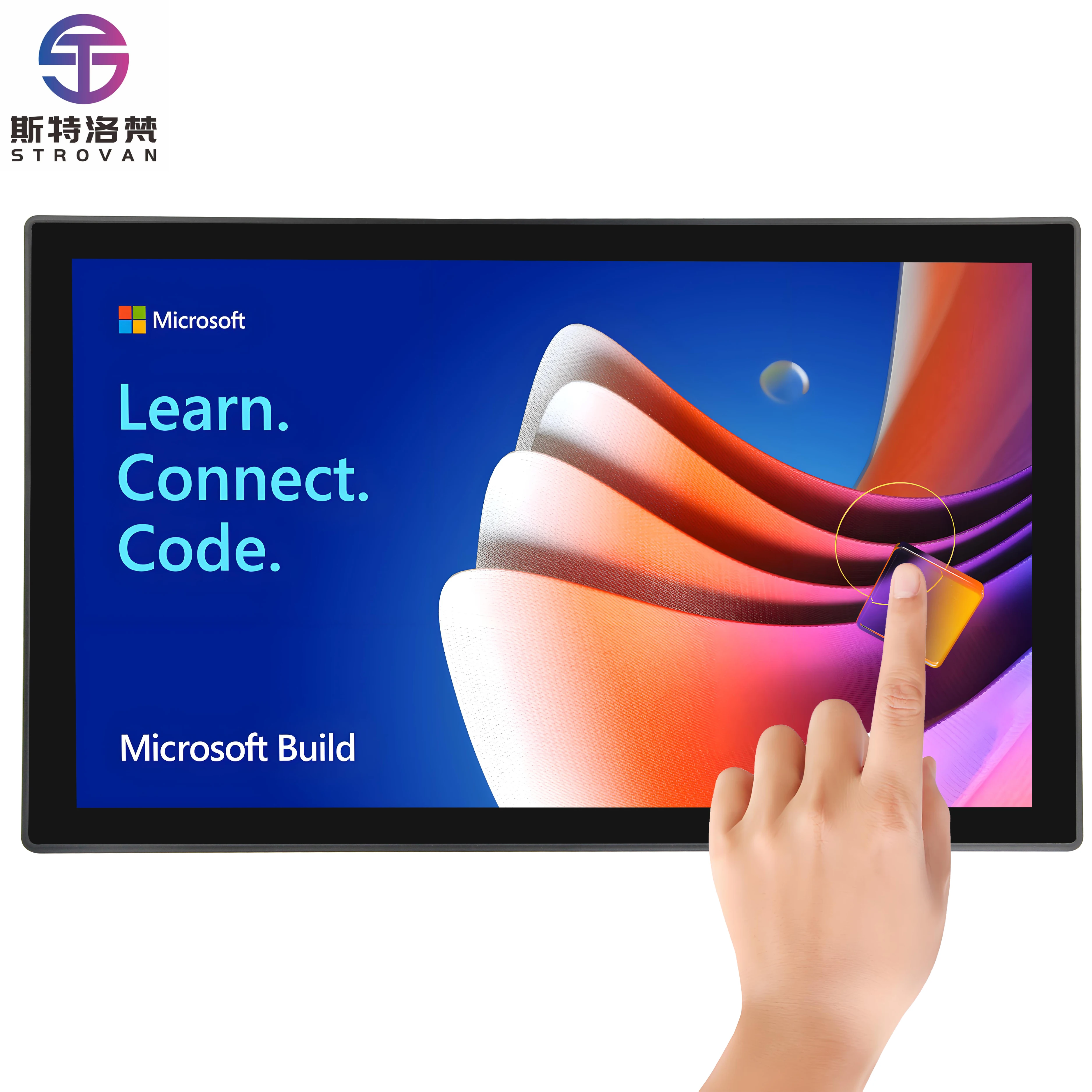 

New 12/18/32 Inch Touch Screen Industrial LCD Full HD Panel Capacitive USB DVI Wall Mount All-In-One PC