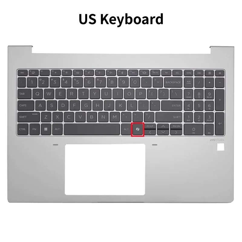 For Probook 460 465 G11 HSN-Q38C New Laptop US/UK/FR/LA/SP With Backlight Keyboard Palmrest Top Cover Replace Computer Case Part