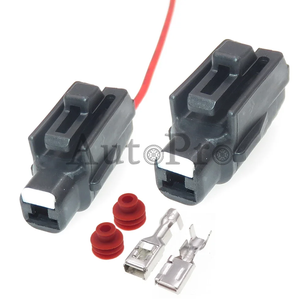 

Комплект из 1 шт. водонепроницаемой автомобильной разъемной вилки (1-контактная) для проводки Toyota 90980-11400 6189-0413, для мотора кондиционера