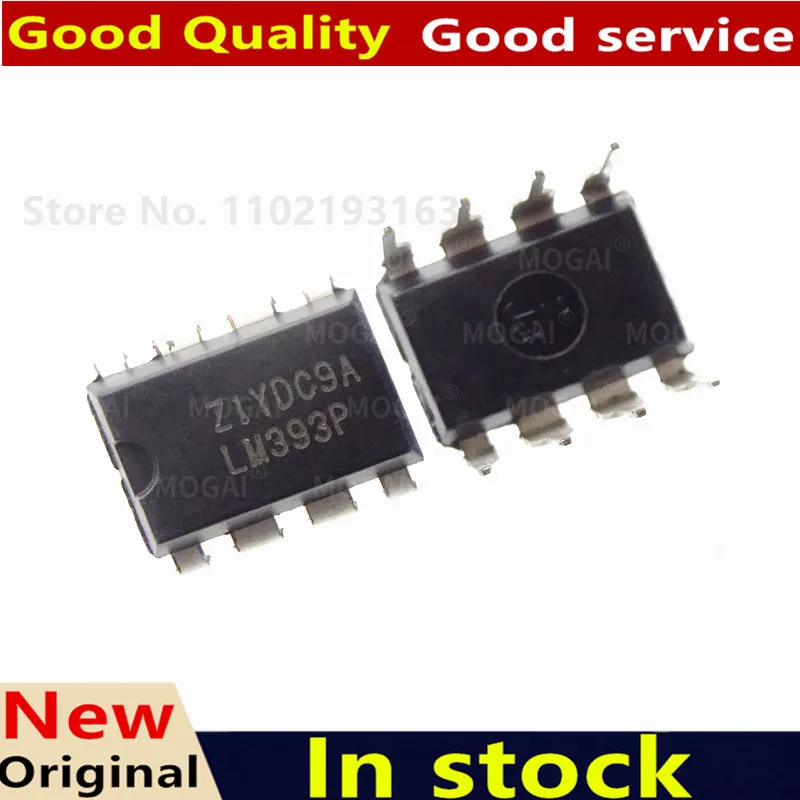 (10piece) LM358P LM393P NE555P LM258P LM293P MC34063API UA741CN LM324N LM339N LM224N LM319N LM348N LM359N LM380N LM2901N LM2902N