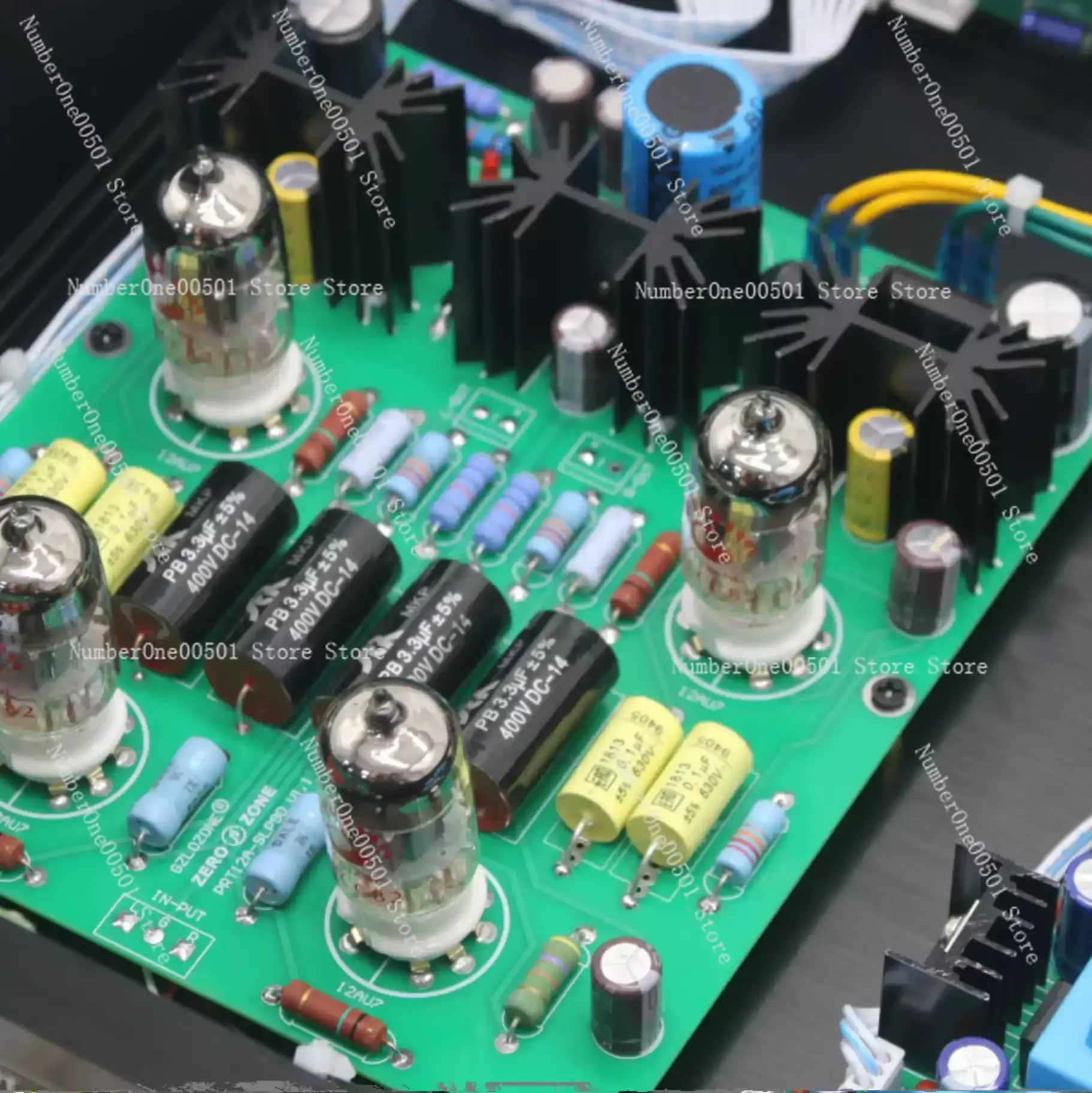 

PRT12A Reference SLP90 Circuit Vacuum Tube Preamplifier HiFi Stereo Remote Control Audio Pre-Amp