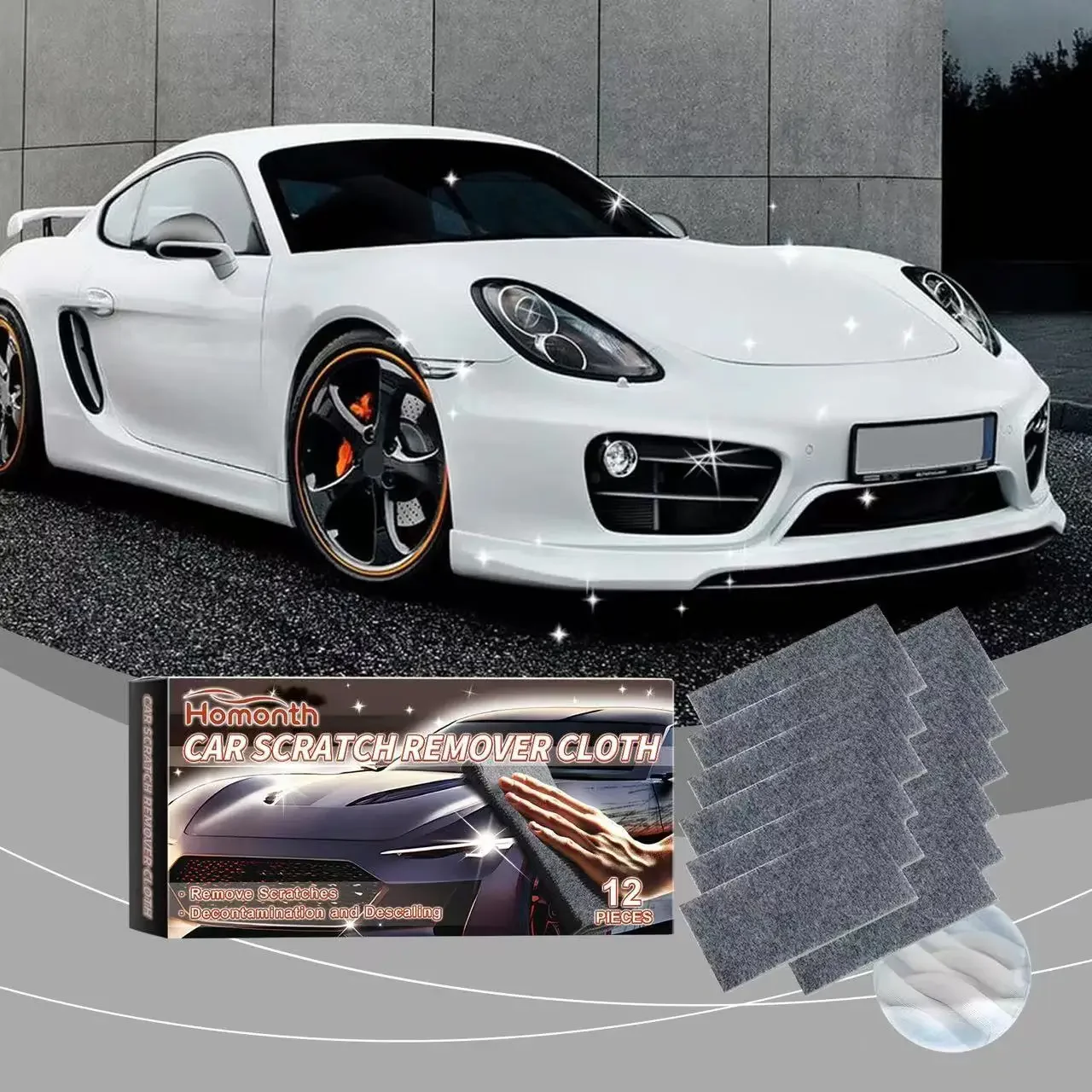 Dropship  Car Scratch Remover Cloth Scratch Repair Removal Easy to Use for Car Paintwork Repair in Minutes