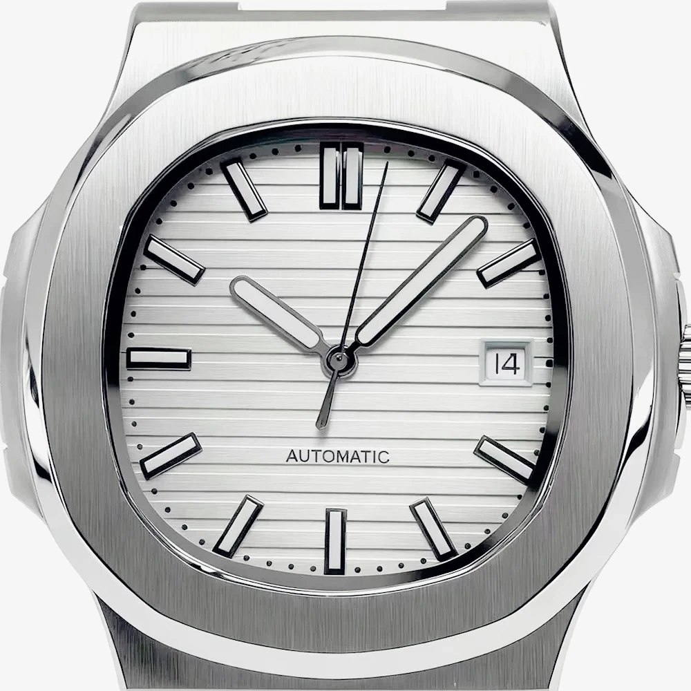 Элитные мужские часы в стиле Nautilus из нержавеющей стали 904L, автоматический механический механизм высшего класса, сапфировое стекло, водонепроницаемые