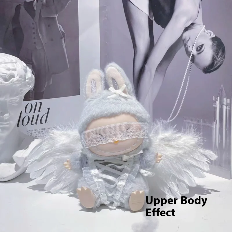 

Labubu17cm Doll Trendy Fashion Children's Clothing Set - 5-Piece Universal Fit for 1st & 2nd Generation excluding Doll