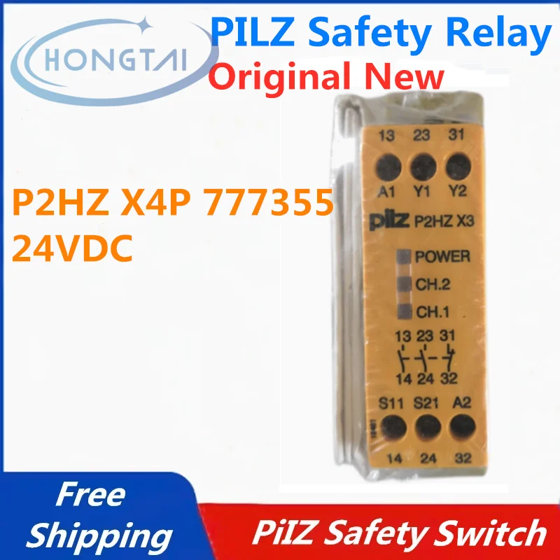 

Free Shipping Pilz P2HZ X4P 777355 24VDC PILZ Safety Relay Original New