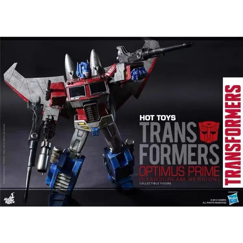 HotToys-TransDevices Optimus Prime Red Spider Bloversion Action Figure, Hobby Collecemballages Model Toy, TF001, 1/6