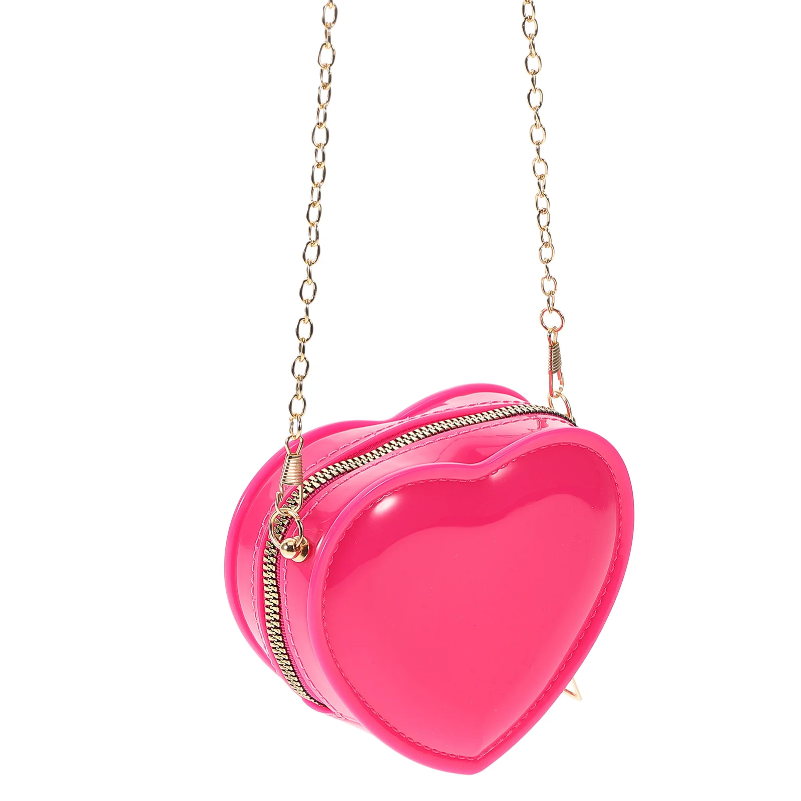 Heart Shaped Coin Purse Mini Handbag for Women Cute Small Zipper Pouch for Makeup Lipstick Coins Keys Travel Party Daily Use