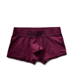 Men's Underwear Comfortable Solid Color Cotton Briefs Wide Waist Boys' Shorts Boxer Briefs