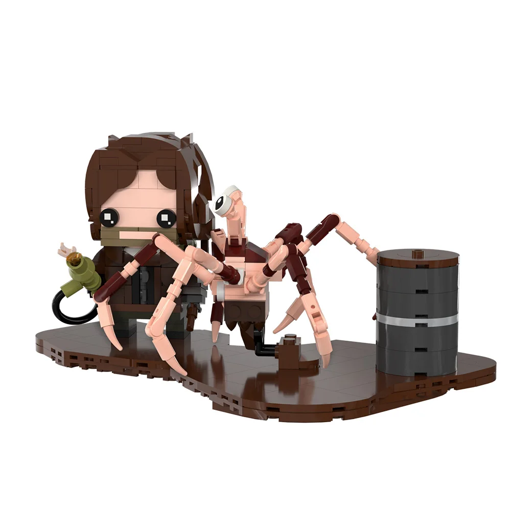 

Gobricks MOC The Thing Building Blocks Model Horror Movie The Thing Facial Monster Action Figures Bricks Assemble Toys Kids Gift