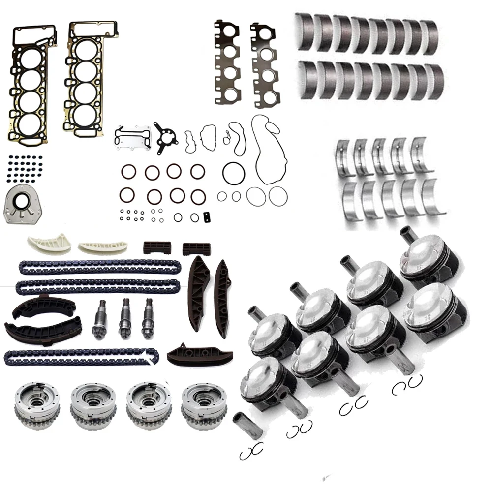 Engine Rebuild Overhaul Kit Fit 4.0 T L For Mercedes-Benz W167 S63 G550 C63 E63 S AMG ARAMEX M176 M177 980 4.0T V8 GAS 15-24