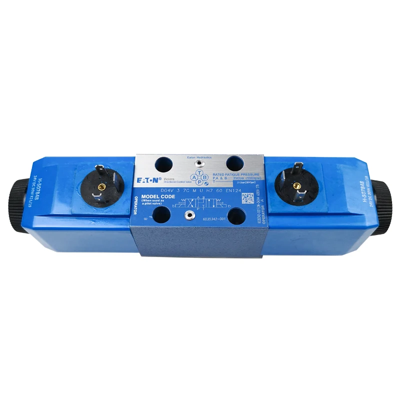 

Pump truck crane electromagnetic reversing valve imported solenoid valve DG4V-3-7C/6C original coil