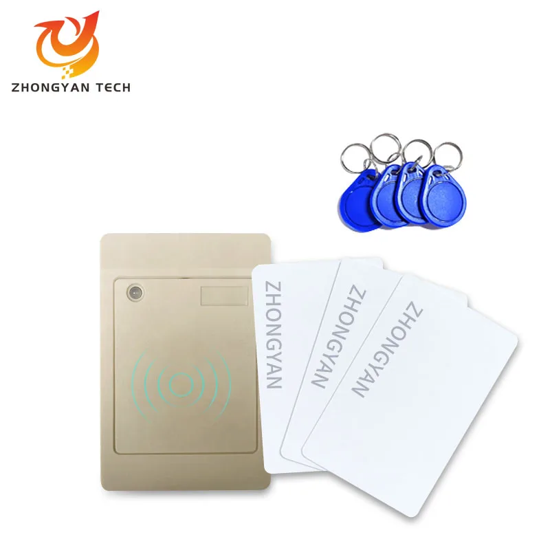 Ip68 wasserdicht rfid kontaktlose id ic wiegand26 34 125kHz Unterstützung rs232 rs485 uart Schnitts telle Zugangs kontrolle Kartenleser