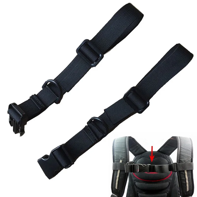 

Black High Quality Sale Buckle Clip Strap Safety Harness Nylon Quick Release Shoulder Sternum Webbing Adjustable