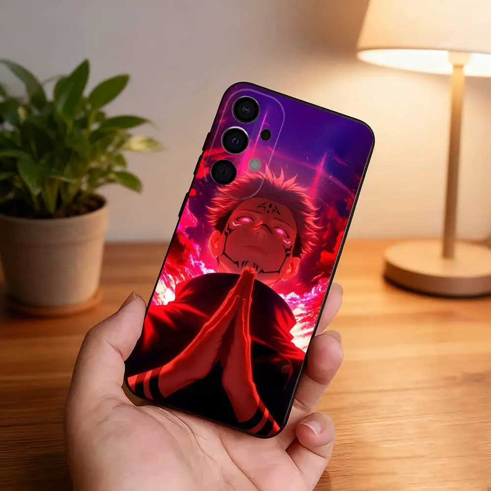 R-Ryomen Anime S-Sukuna Phone Case For Samsung S25,S24,S21,S22,S23,S30,Ultra,S20,Plus,Fe,Lite,5G Black Cover 6