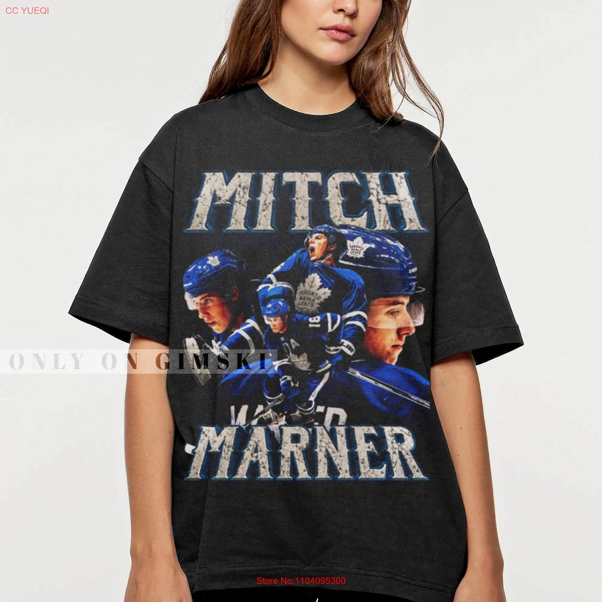 Mitchell Marner T Shirt Vintage Bootleg Retro SweaT For Women and Man GSK89 long or short sleeves