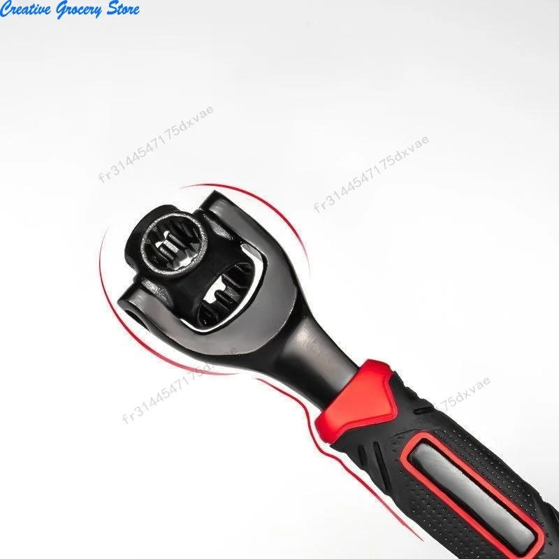 8/52-in-1 أدوات المقبس يعمل العالمي السقاطة سبلاين البراغي كم دوران أدوات يدوية 360 درجة متعددة الأغراض النمر وجع #4