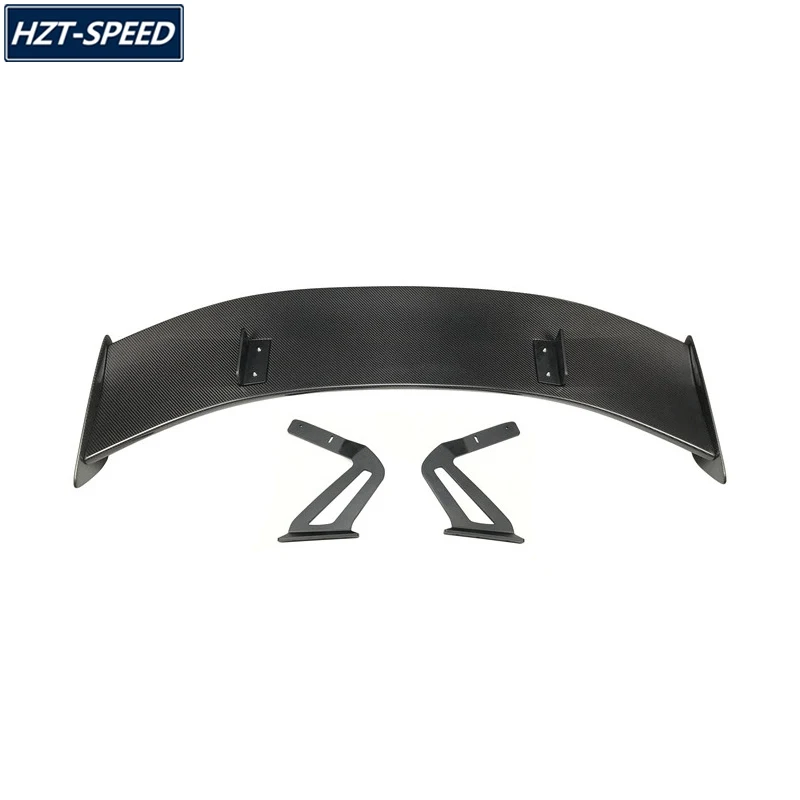 GT4 Style Carbon Fiber Material Trunk Wing Rear Spoiler For Porsche 718 Cayman Boxster Tuning 16-21