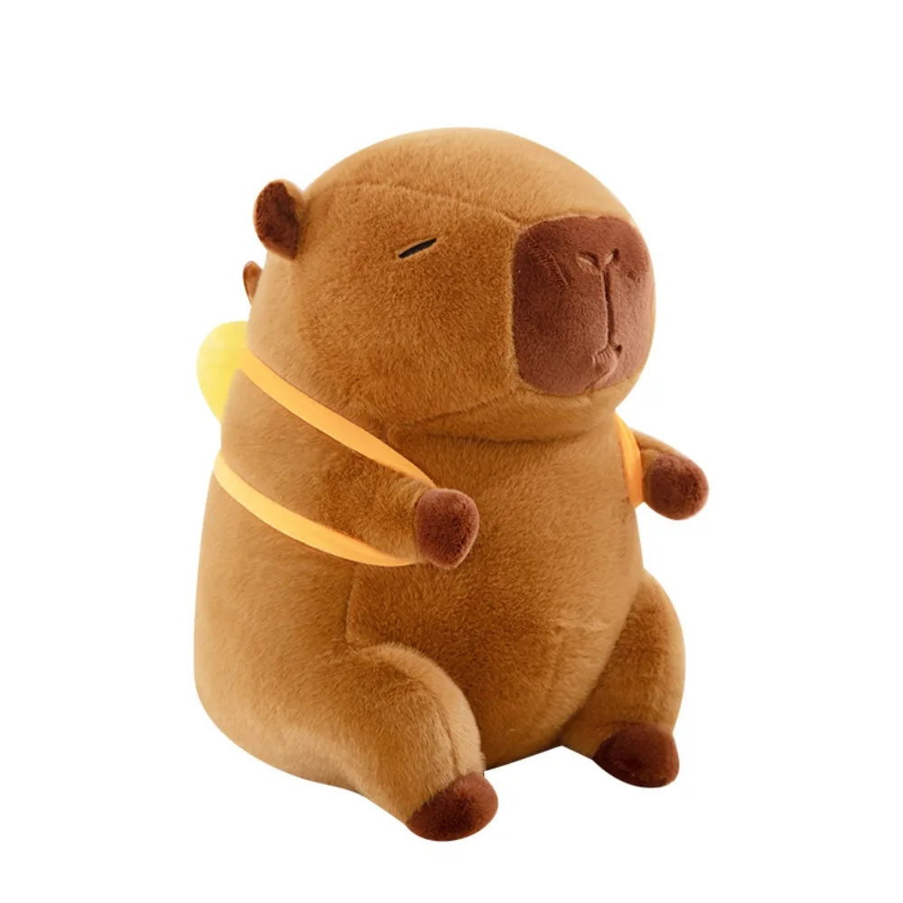 

Wealth Tree Capybara Plush Doll Stuffed PP Cotton Simulation Capybara Toy Animal Soft Stuffed Capybara Doll Children's Day
