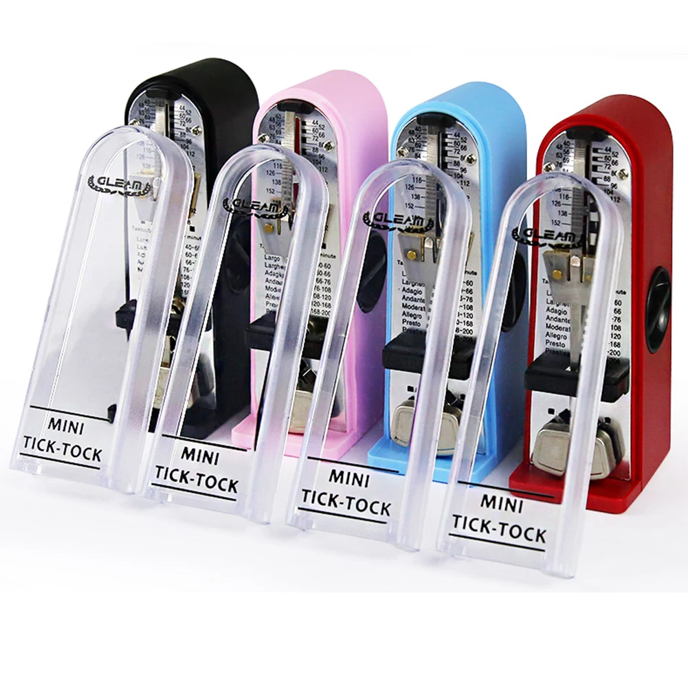 

Portable Mini Mechanical Metronome Accurate And Compact Design Ideal For Music Training Music Instruments Accessories