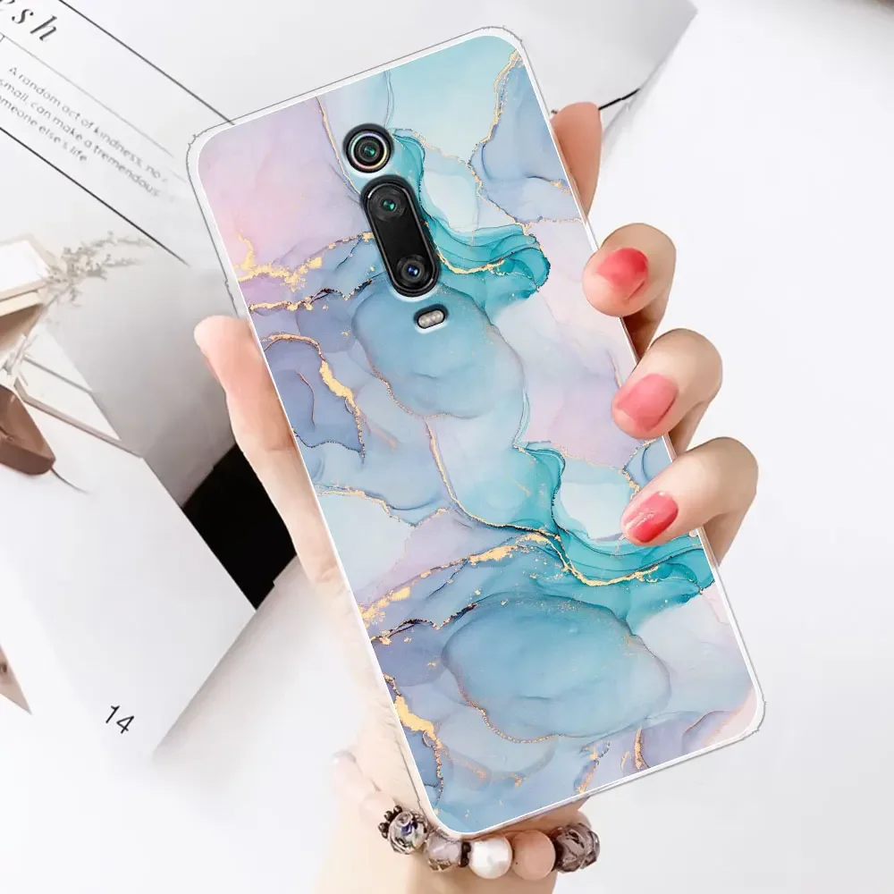 For Xiaomi Mi 9T Redmi K20 Case Mi9T Pro Silicone Fashion Painted Soft Phone Case For Xiaomi Mi 9T Pro Bumper K20 Pro Cover