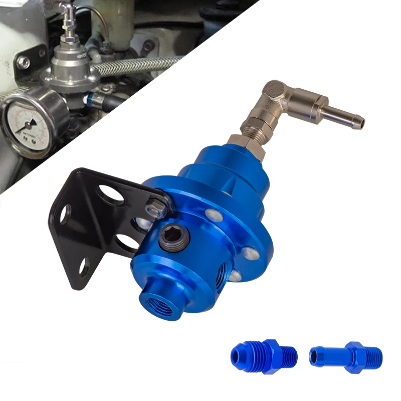 Universal Adjustable Fuel Pressure Regulator Tomei Type with Instructions