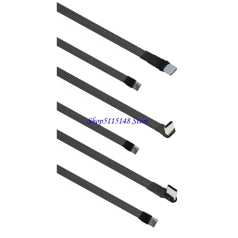 F3MA 5cm-500cm Type-C to Type-C Charging Cable 65W 480Mbps USB C to USB C Data Cord