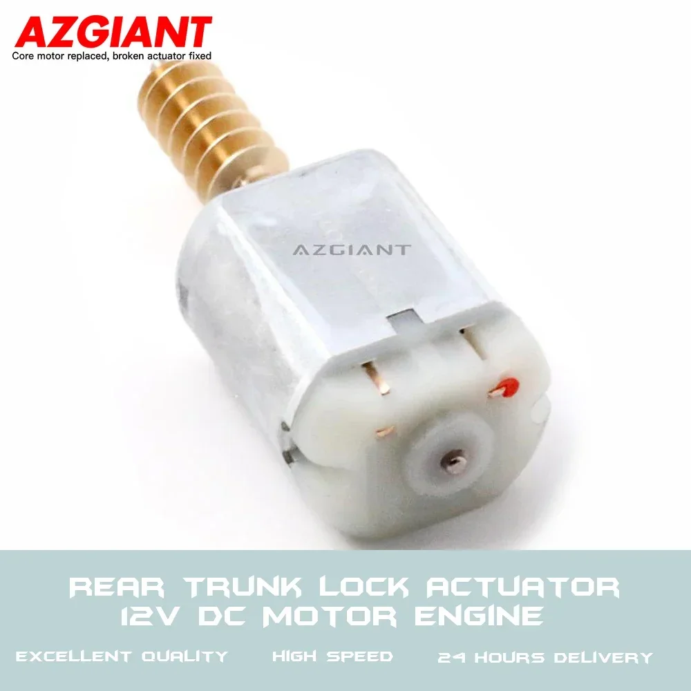 AZGIANT 12V DC Motor Engine Rear Trunk Lock Actuator Replacement For BMW 5 Series 535xi 545i 550i 2004-2010 51248196401