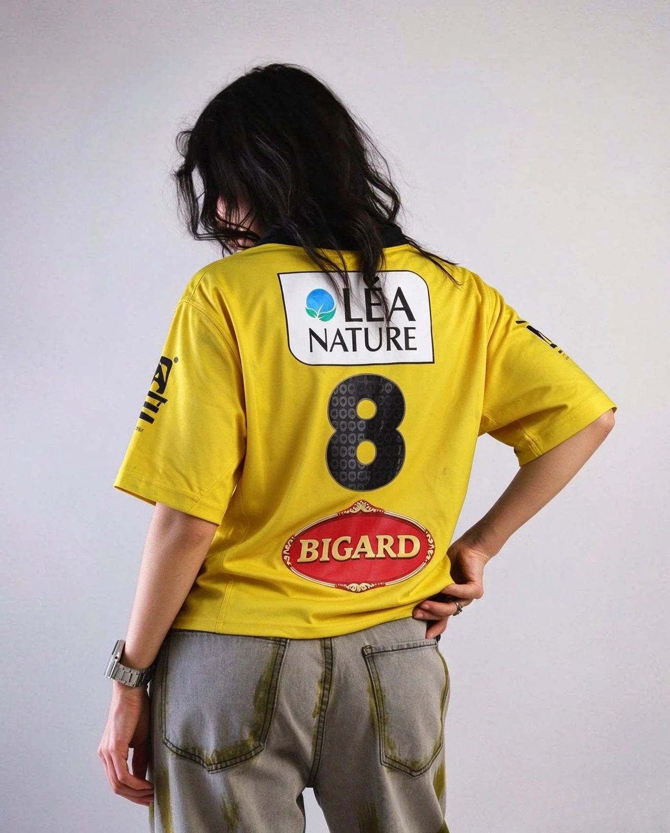 Top14 Rugby Jersey France Football Shirt Stade Rochelais Grégory#8 Tops