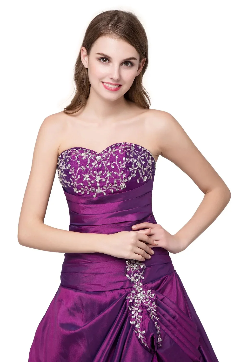 

Purple Sweetheart Ball Gowns Quinceanera Dresses 2024 Floor-Length Vestido Debutante vestidos de festa Special Occasion Dresses