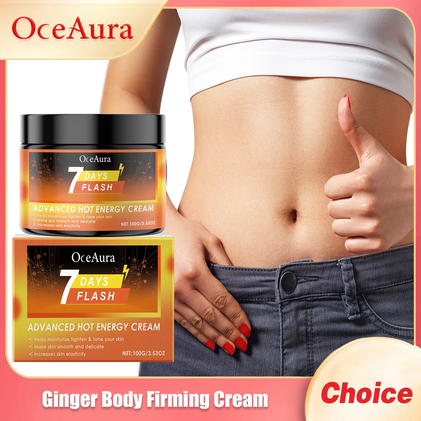 Crema quemagrasas de jengibre, anticelulitis, productos para perder peso de piernas abdominales, crema reafirmante de la piel para crema adelgazante corporal
