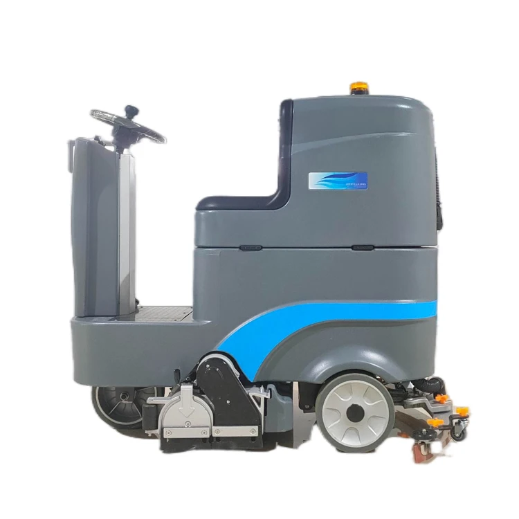 CleanHorse G4 2 In 1 Industrial Ride On Concrete Combined Floor Sweeper And Washer Scrubber